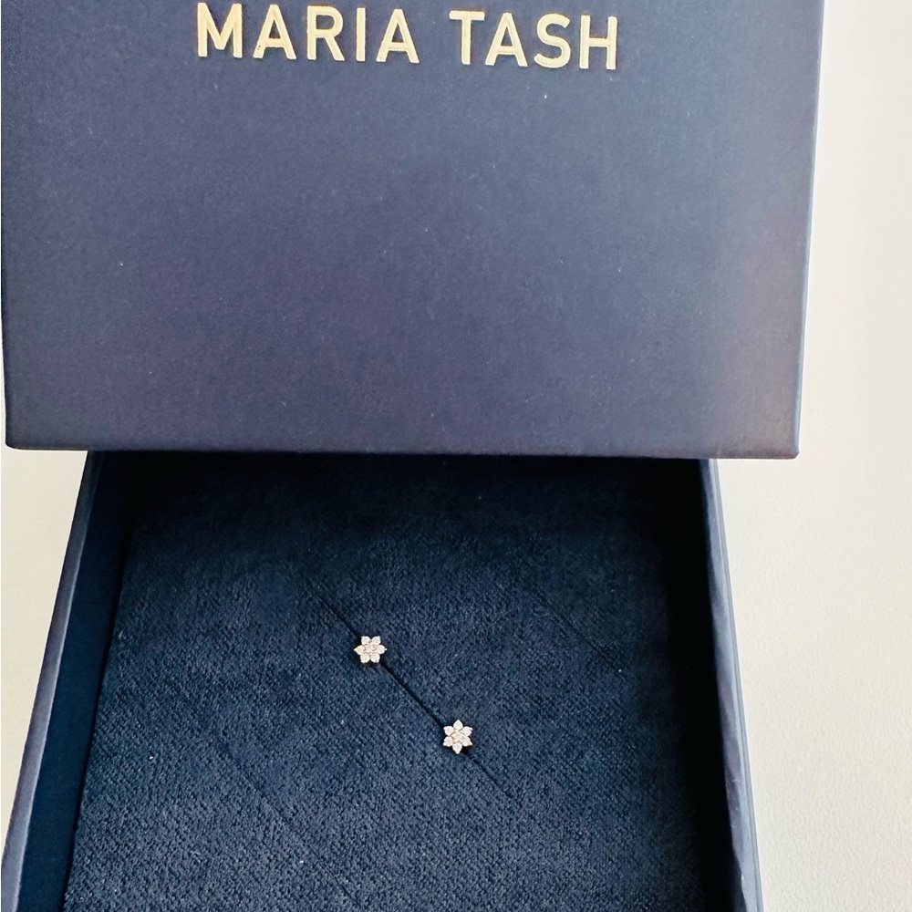 Maria Tash Diamond Studs